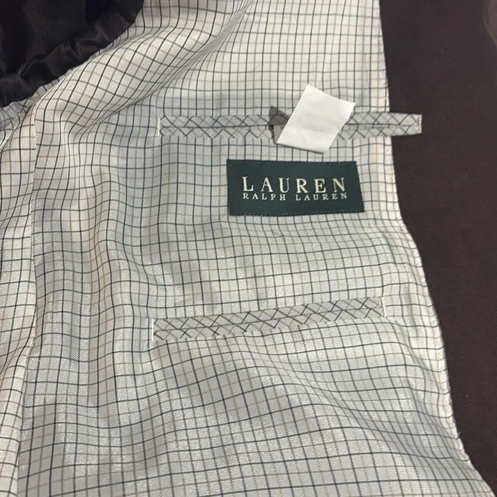 Lauren Ralph Lauren brown sportscoat jacket SZ 44R